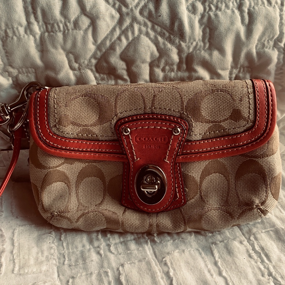 Coach wristlet